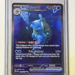 Blastoise Ex 200/165