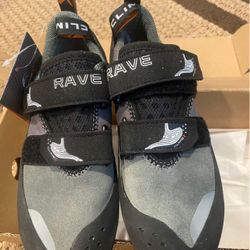 Climb X Rave Strap Climbing Shoe 2019 size 6,5