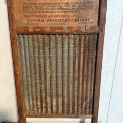 Vintage washboard