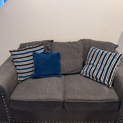 love seat and sofa 