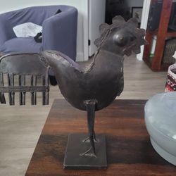 Welded Steel Folk Art Rooster