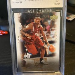 LeBron James Rookie Card Graded 10