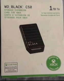 WD_BLACK C50 / EXPANSION STORAGE XBOX