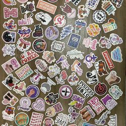 100 Stickers for $20 - Girl Power