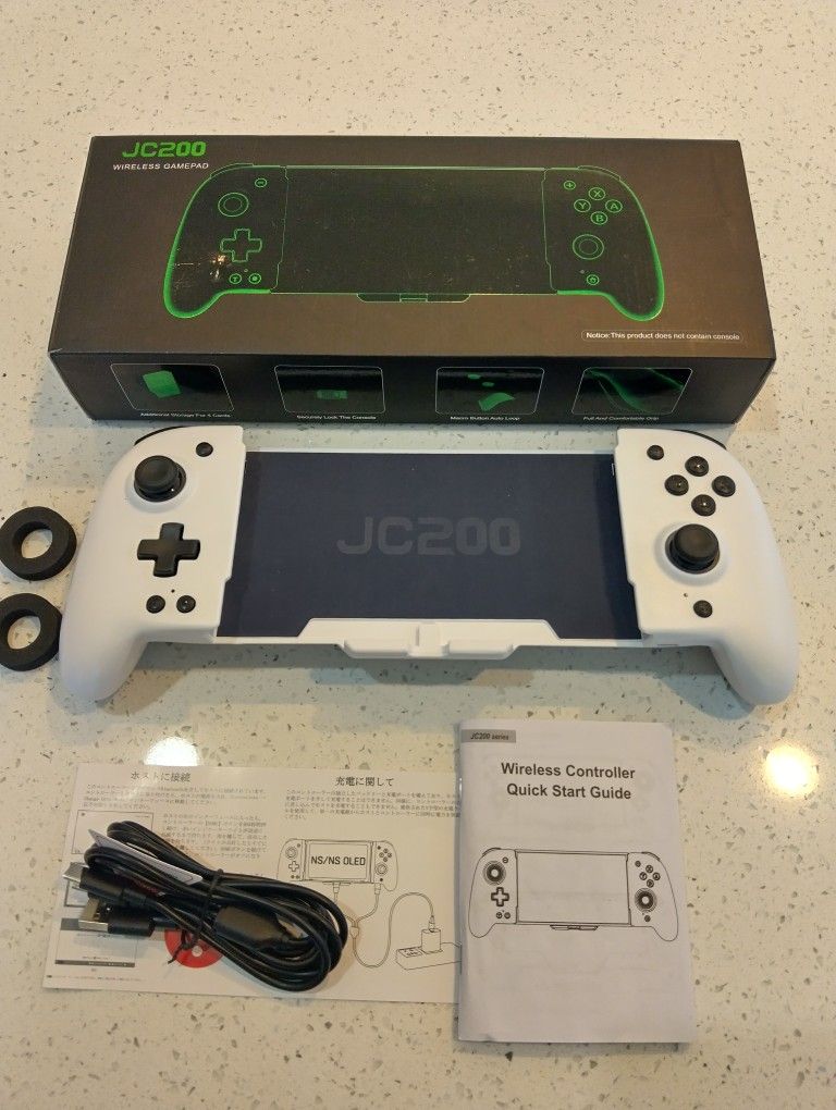 Brand New White Gamepad Controller For Nintendo Switch