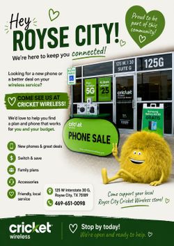 Come add new line& get a free speaker