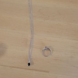 Ring And Necklace Set