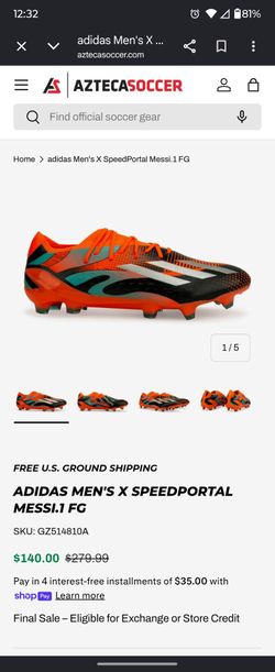 Adidas X SpeedPortal Messi.1 FG ELITE Soccer Cleats