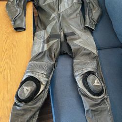 $20 One Piece Black Size Small Leather Riding Track Suit 
