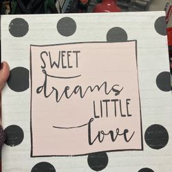 Vase baby Girls Room Wooden Sign 