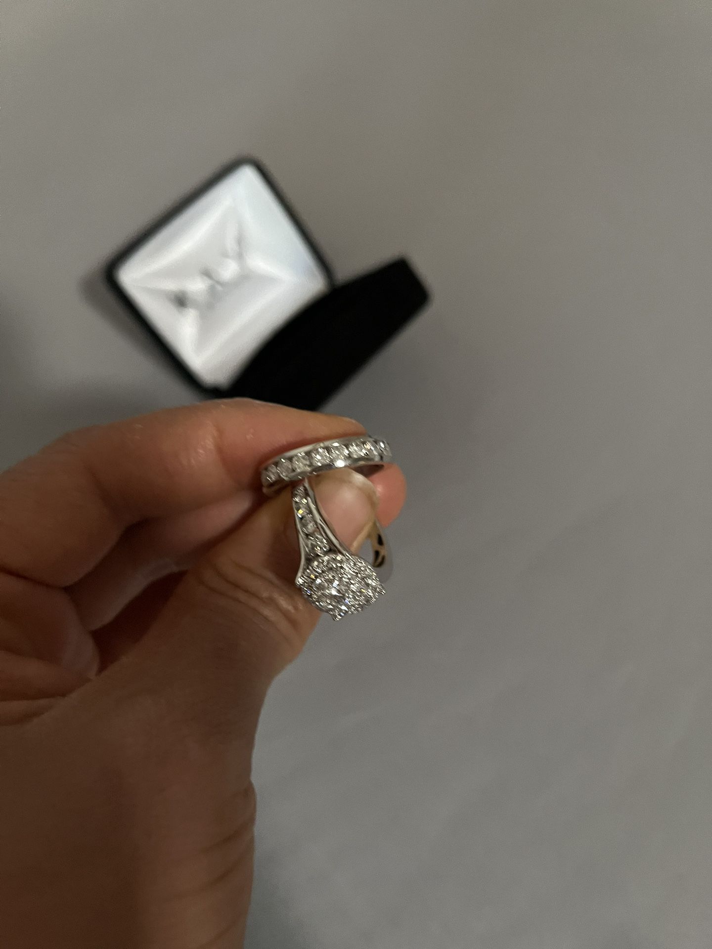 Engagement White Gold Diamond Ring