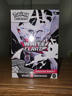 Pokemon WHITE FLARE Booster Bundle SCARLET VIOLET Trading Cards TCG