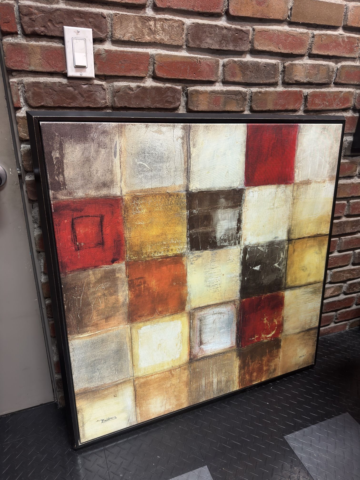 Jane Bellows 46” Print Excellent Limited Print 