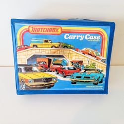 MATCHBOX CARRY CASE + CARS
