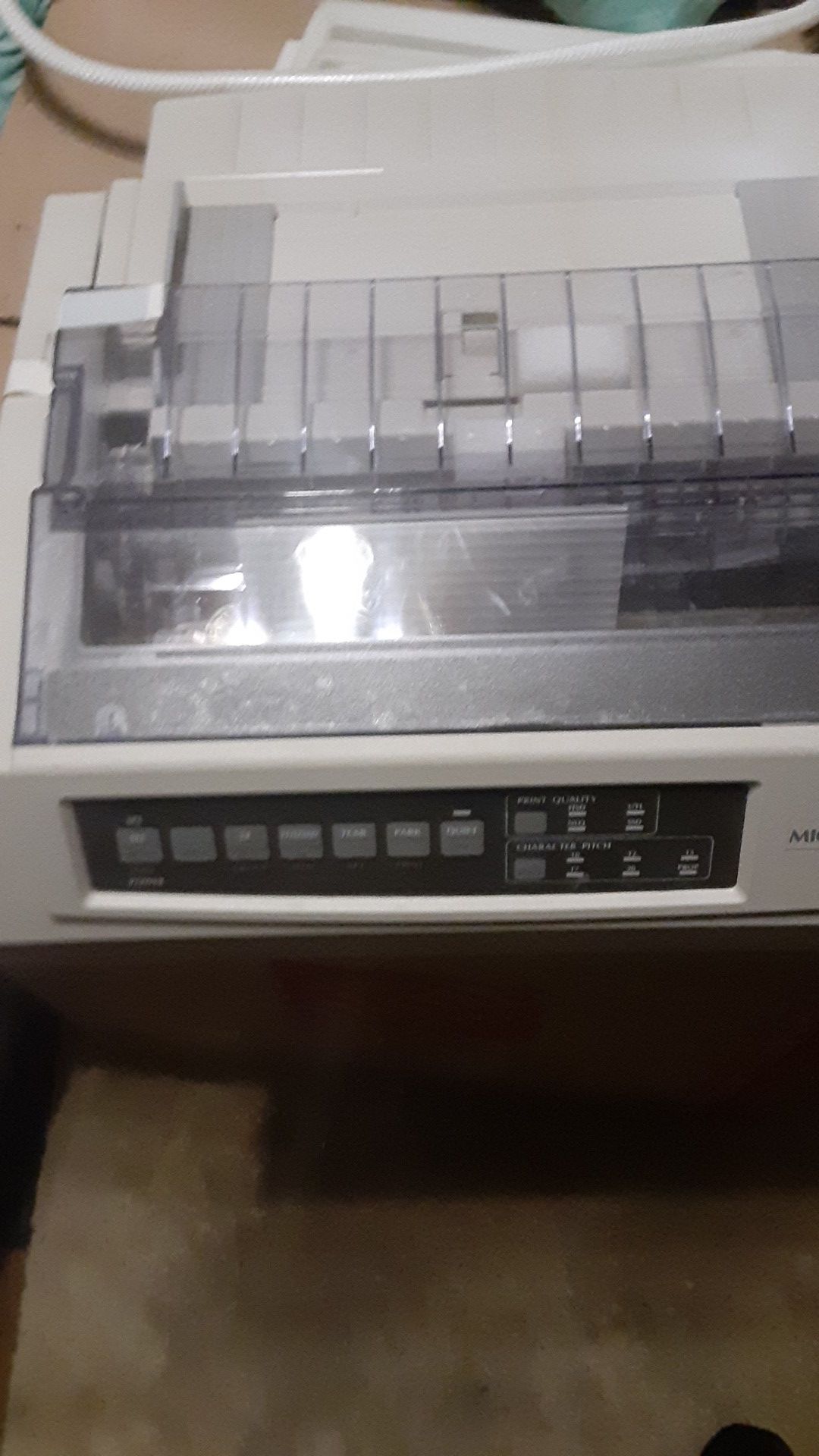 Ok microline 9 pin printer