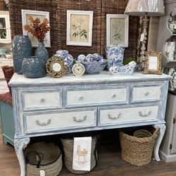Country French Buffet Sidebar Credenza