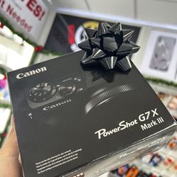 Power Shot G7X Mark III