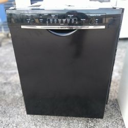 Like New Bosch Black Dishwasher Stainless Tub Works Perfect With Warranty