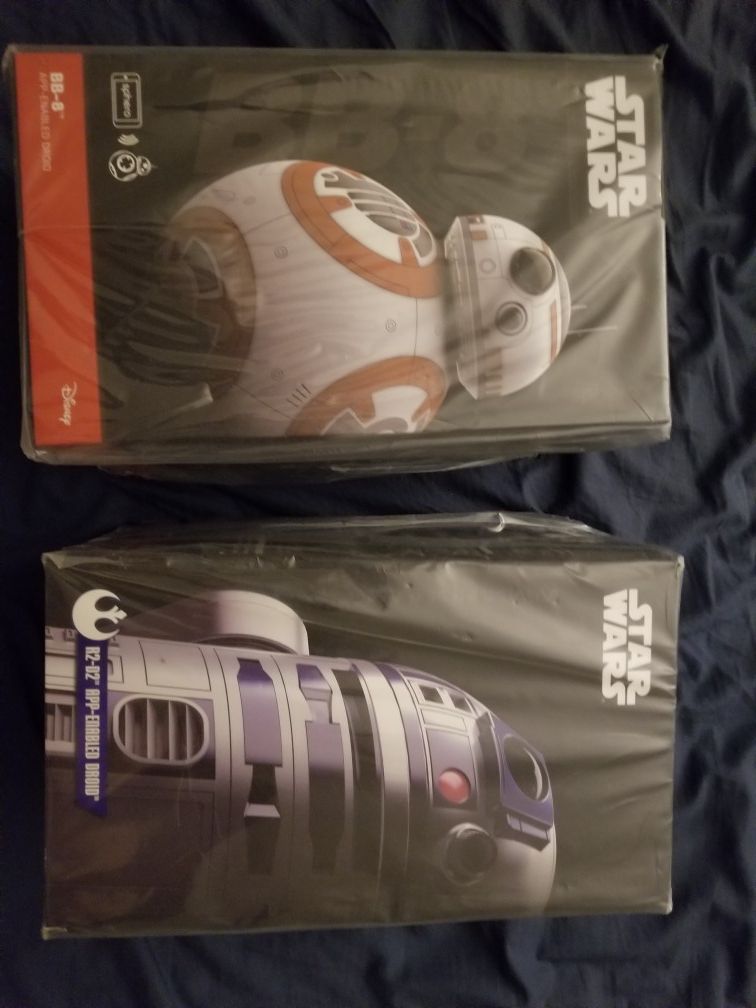 Sphero BB-8 and R2-D2 (Never Opened!)