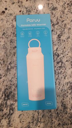 Brand New Paruu Portable Bottle Warmer / Milk Warmer – Pink