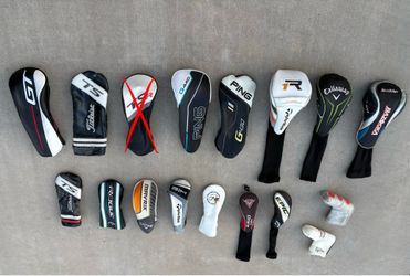 Head Cover Lot **Titleist Taylormade Callaway Ping**