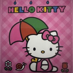 Hello Kitty Plush Throw/Blanket, Size 50”x60" $25