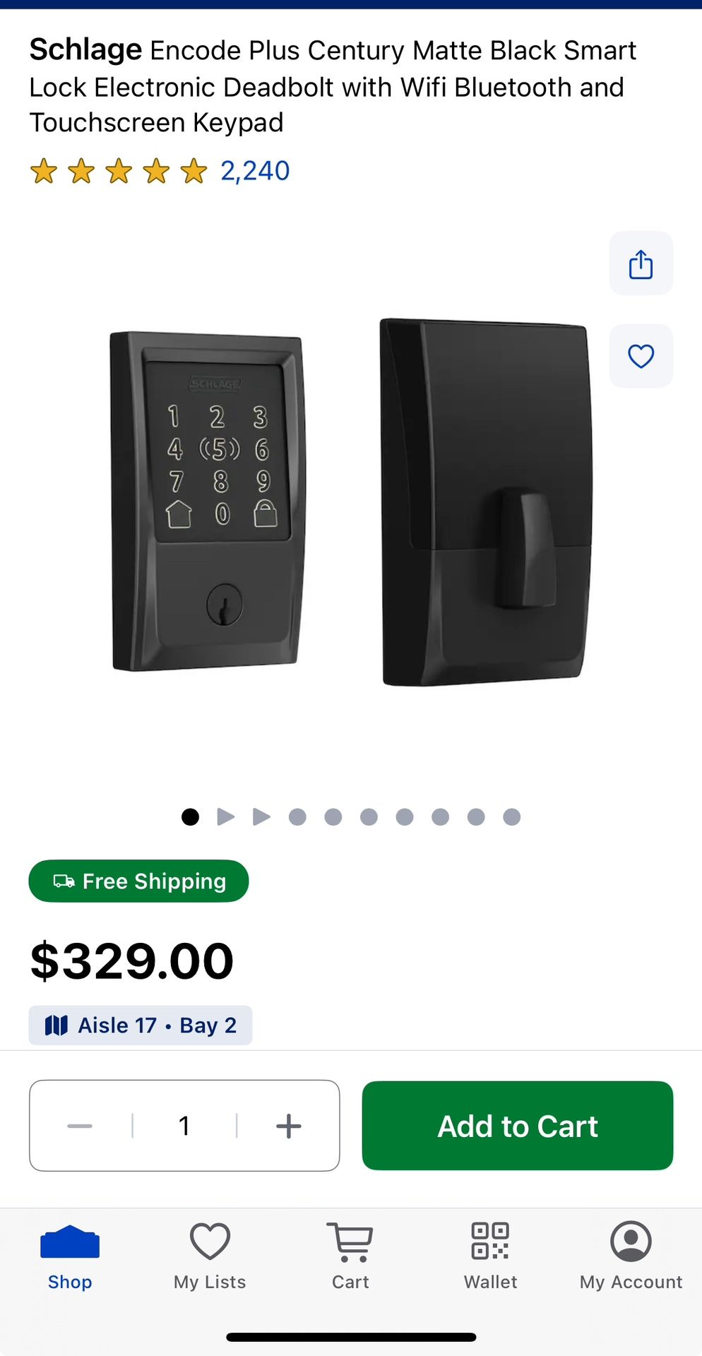 Schlage Encode Plus