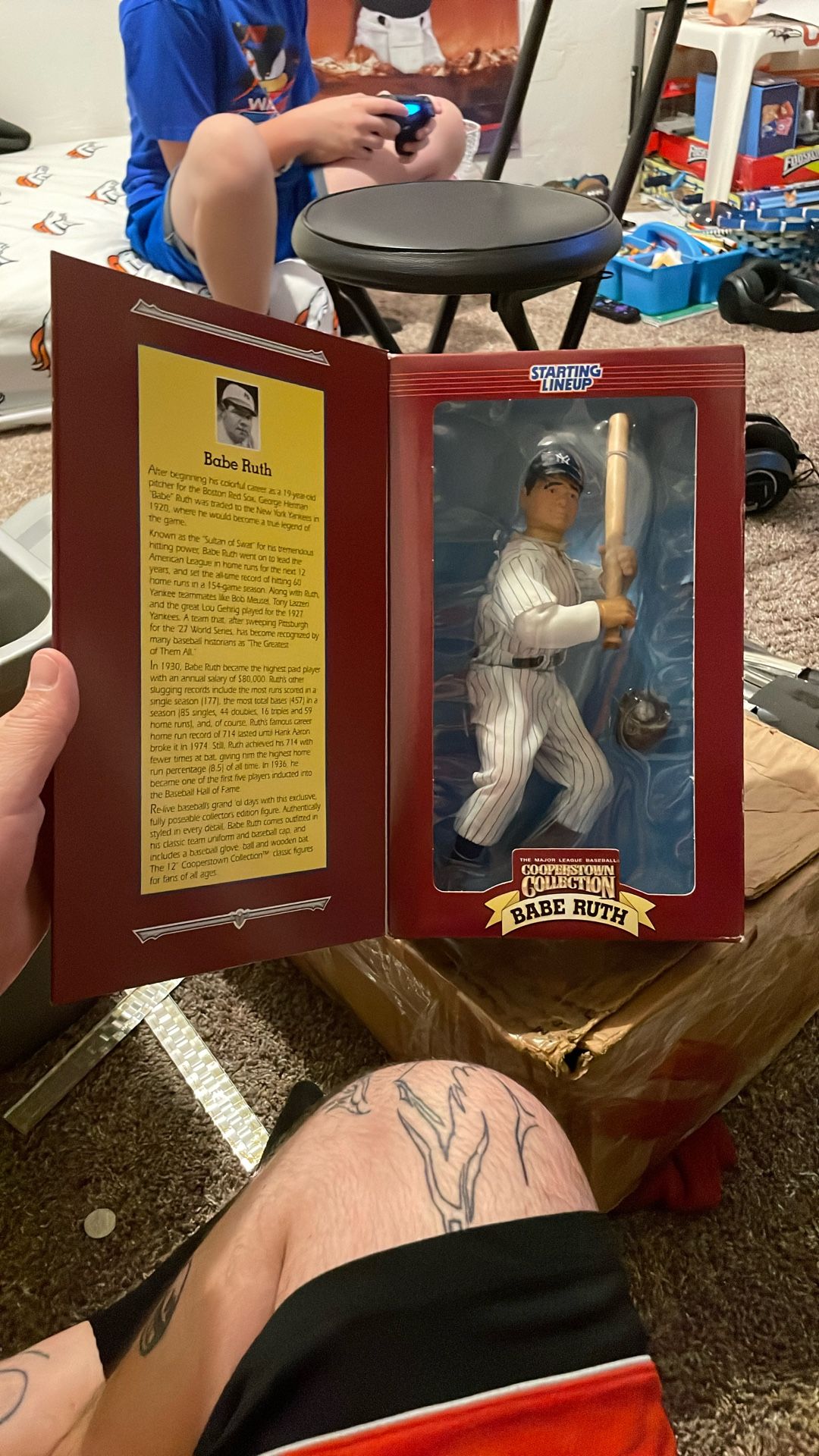 Babe Ruth Figure 1996 Never Opened