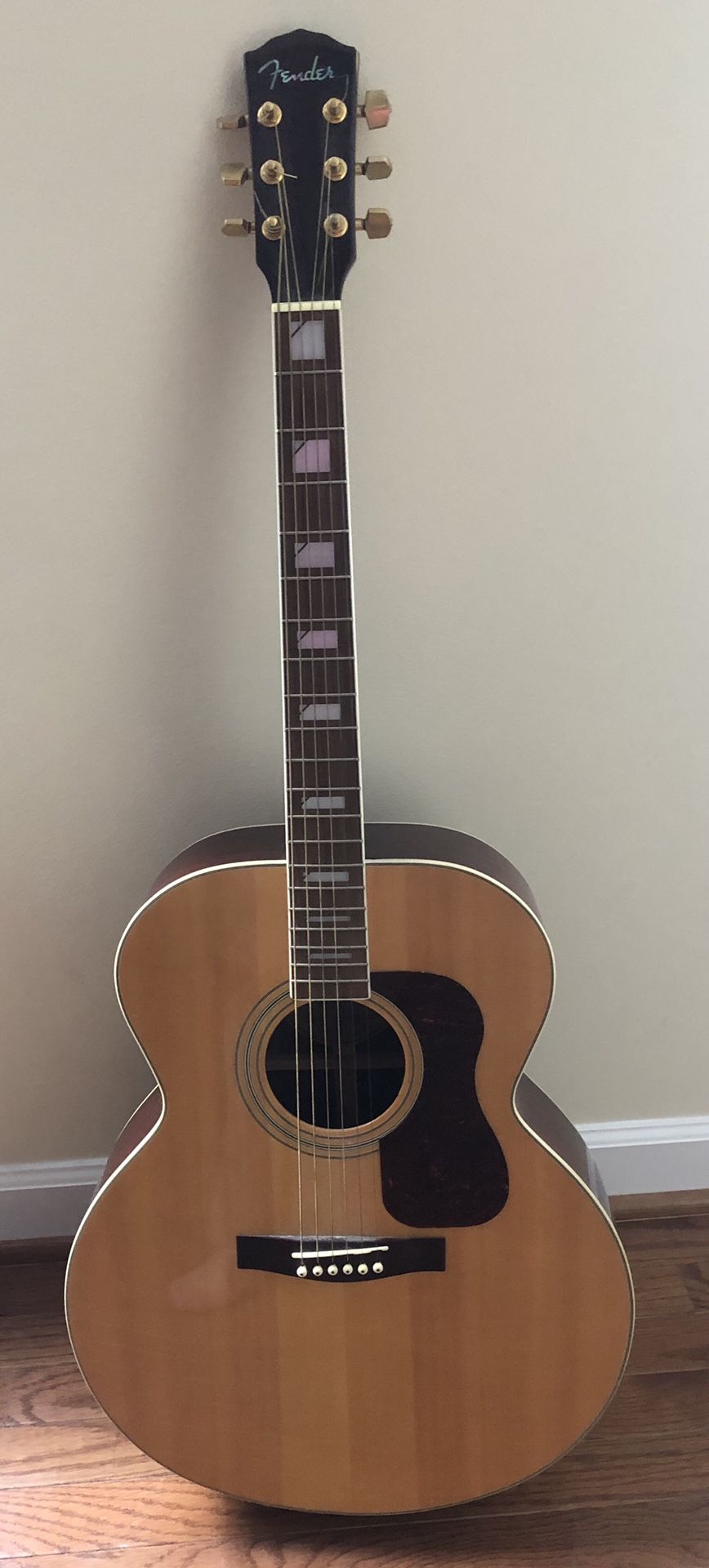 Fender acoustic guitar