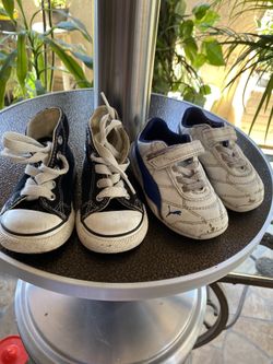 Converse and pumas size 4