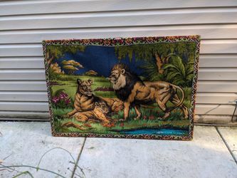 Lion Tapestry