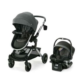 Graco Mode Nest Travel System, Reversible Child 3 in 1 Stroller and Car seat, Color Sullivan