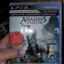 Assasins Creed 3 Ps3