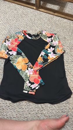 Hurley long sleeve swim shirt