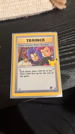 Pokémon Here Comes Team Rocket! Trainer Card 15/82