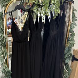 Dress /black $15 Each New Sm /med 