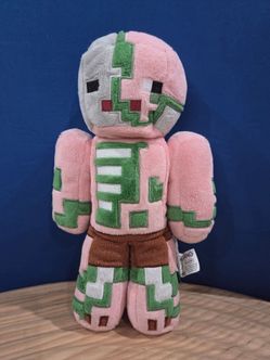 Minecraft Zombie Pigman 13" Plush