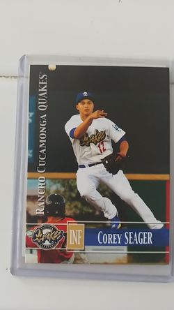 Super Rare Corey Seager RC Quakes card