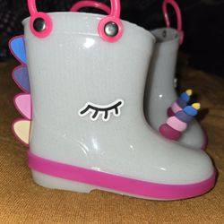 BOTAS DE NIÑA PARA LLUVIA
