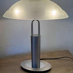 Avalon Modern Design Nickel Table Lamp