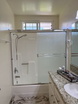 Shower Doors with Top Bracket
