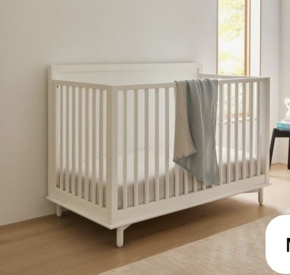 West Elm Mid-Century Convertible Crib/Toddler Bed 