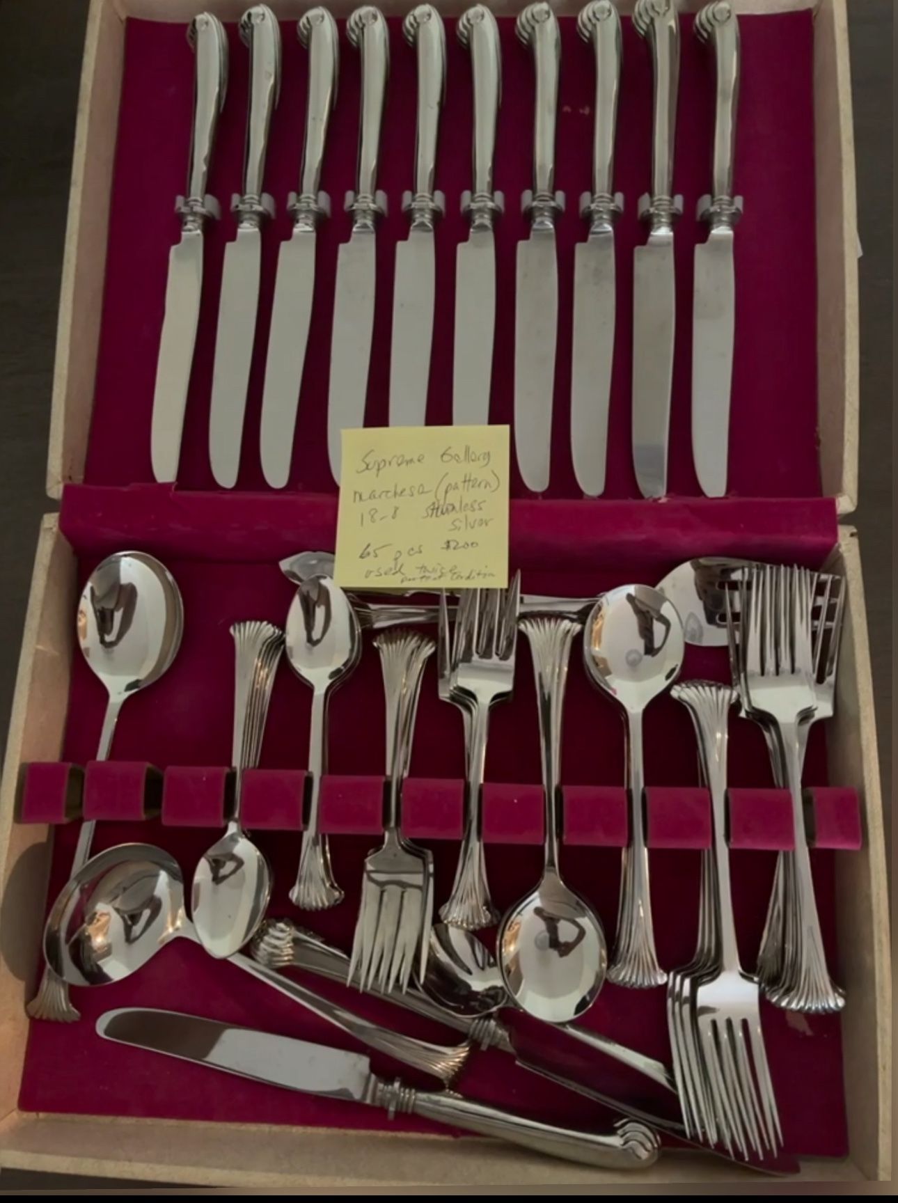 Regent Sheffield Cutlery Set
