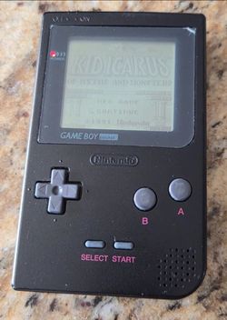 GameBoy Pocket Black Handheld