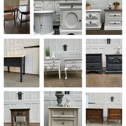 Solid, Wood Side, Tables, Price Per Each, Please Read Add