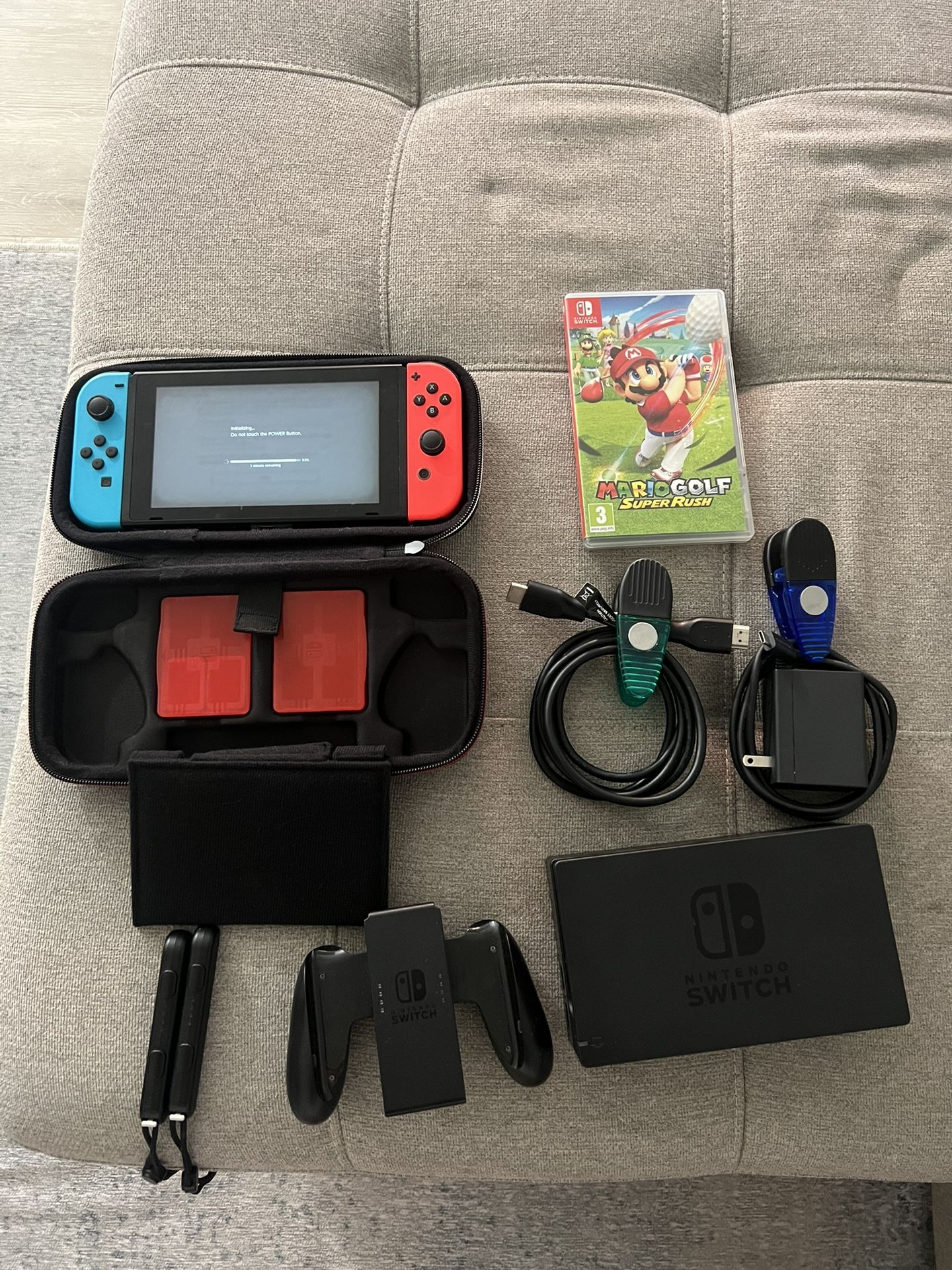 Nintendo Switch With Case