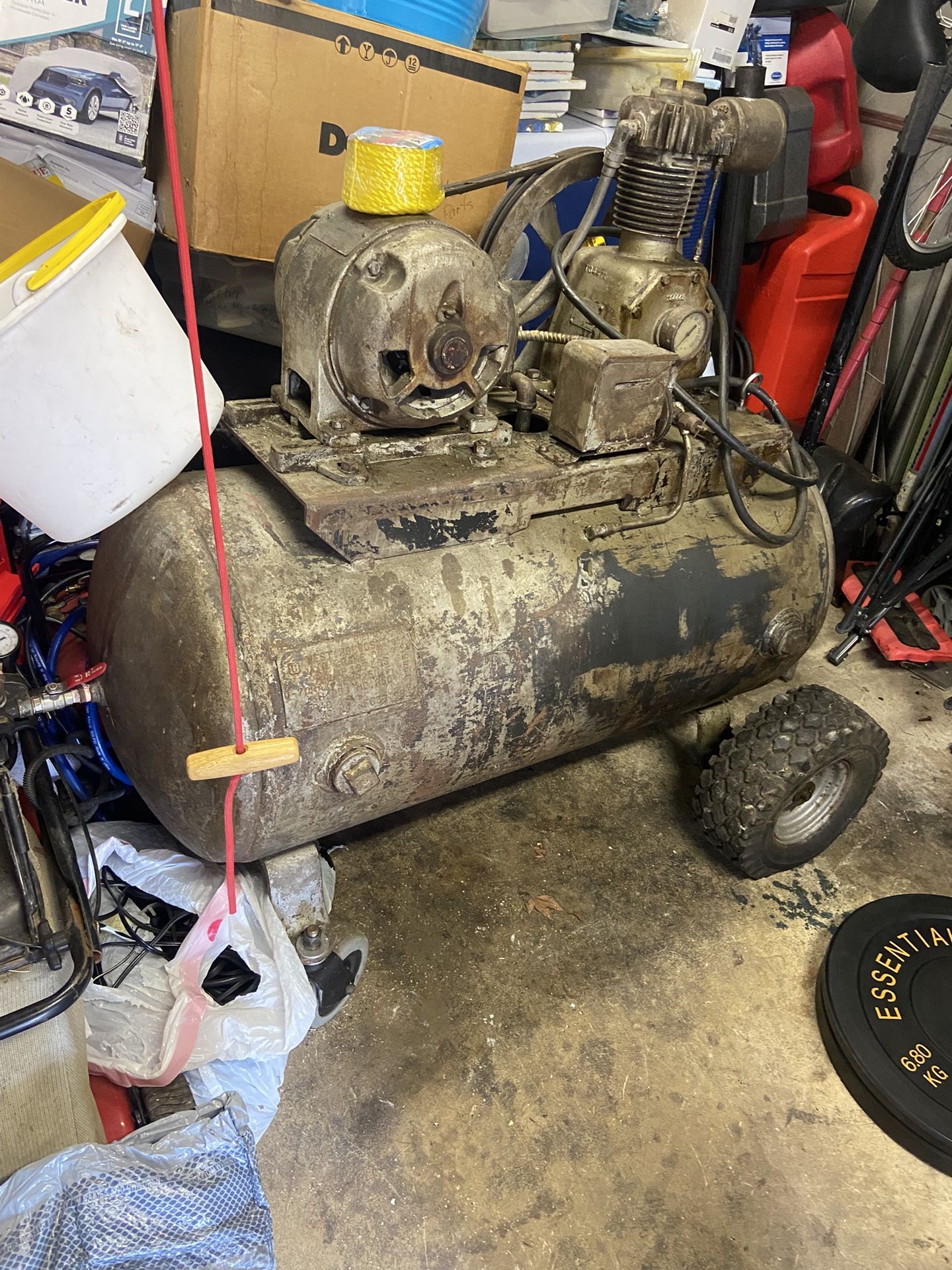 Antique Air Compressor