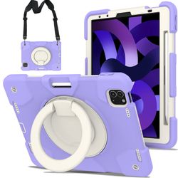 SCSVPN For IPad Air 5th/4th Generation Case 10.9'', Protective Kids Case For IPad Pro 11 Inch 2022 2021 2020 2018(4th/3rd/2nd/1st Gen) With Pencil Hol