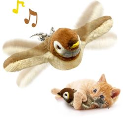 NEW Flapping Chirping Bird Cat Toy..Does Not Fly