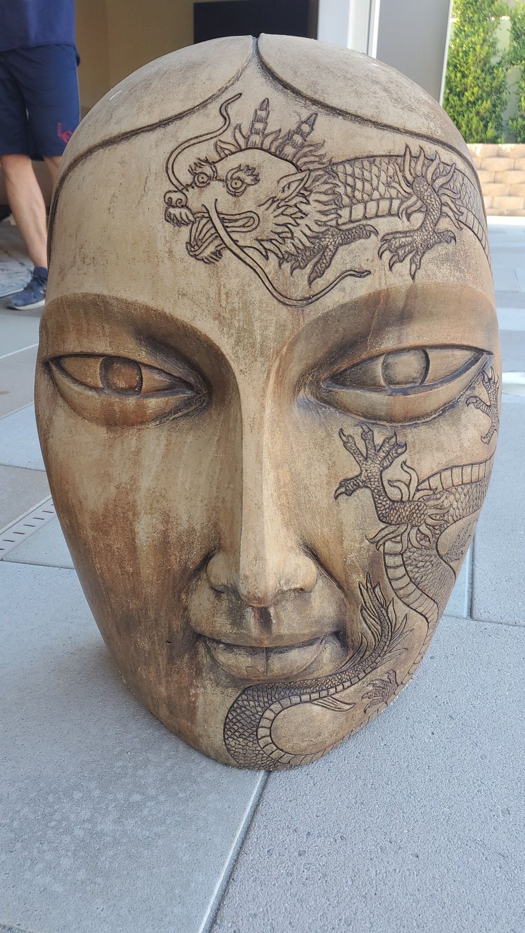 Yard decor-religious